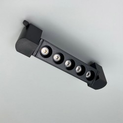 Foco carril LINEAL Chipled OSRAM 220, 10W, negro