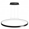 Luminaria colgante CYCLE IN, 80W, antracita, Ø70cm