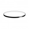 Luminaria colgante CYCLE IN, 80W, antracita, Ø70cm