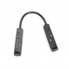 MAGNETIC TRACK 16mm Ultra Thin Conector L interno con cable