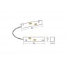 MAGNETIC TRACK 16mm Ultra Thin Conector L interno con cable