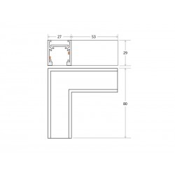 TUBE Pendant FLEX 48V, 30W, 360º, 2m