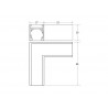 TUBE Pendant FLEX 48V, 30W, 360º, 2m
