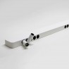 Lámpara colgante VISION, 30W, 120cm, 2 focos orientables, Sensor de mano, Regulable, blanco