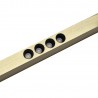 Lámpara colgante VISION, 30W, 120cm, 2 focos orientables, Sensor de mano, Regulable, golden