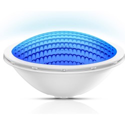 Lámpara LED PAR56 para piscinas, G53, 30W, AZUL Cristal