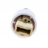 Adaptador / conversor para bombillas G9 a E14