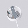 Lámpara colgante PROLUX 600mm, 3W, CCT, blanco