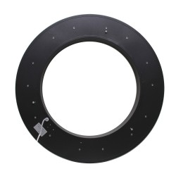 Luminaria colgante o superficie PULL, Ø600mm, 50W, negro