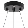 Luminaria colgante o superficie PULL, Ø600mm, 50W, negro
