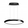 Luminaria colgante CYCLE OUT, 38W, antracita, Ø40cm