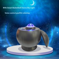 Proyector de Estrellas y Auroras, WiFi, Negro