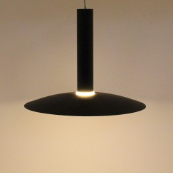 Lámpara colgante led CONE, 3W, negro