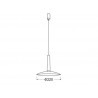 Lámpara colgante led CONE, 3W, negro