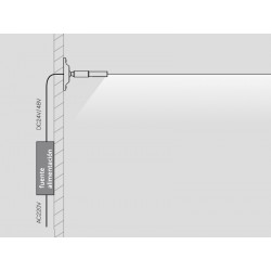 Kit SKYline iluminación lineal, COB, 240led/m, 300W, 20m