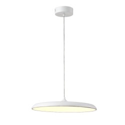 Lámpara colgante SATO, 15W, blanco