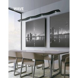 Lámpara colgante led WAVE, 35W
