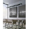 Lámpara colgante led WAVE, 35W