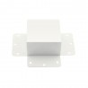 Unión cuadrado 90° blanca para luminaria lineal MOD