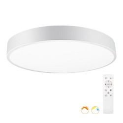 Kramfor BIG Plafón, 50W, Ø60cm, CCT, blanco