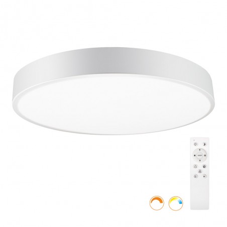 Kramfor BIG Plafón, 50W, Ø60cm, CCT, blanco