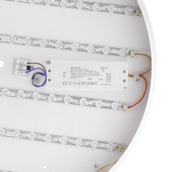 Kramfor BIG Plafón, 50W, Ø60cm, CCT, blanco