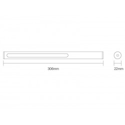 Lámpara Germicida Ultravioleta UV-C 280nm portátil + batería + sensor, CE