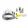 MAGNETIC TRACK Kit de Cables de suspensión 2m