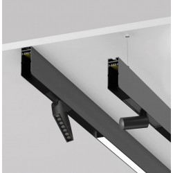 MAGNETIC TRACK superficie Carril negro 2m