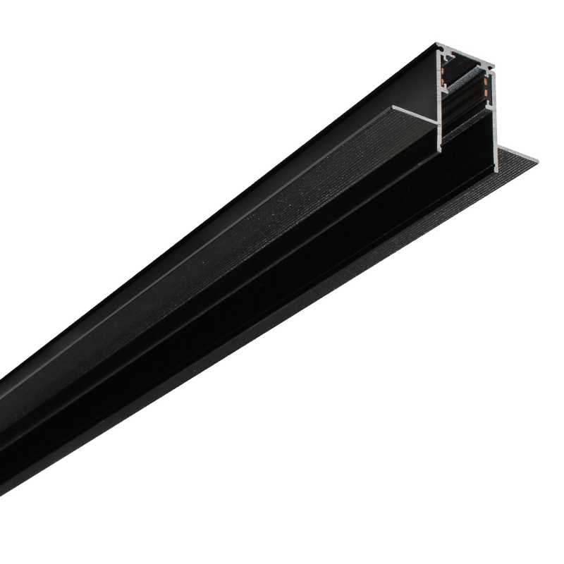 MAGNETIC TRACK empotrado Carril negro 2m