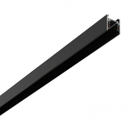 MAGNETIC TRACK 16mm Ultra Thin superficie Carril negro 2m