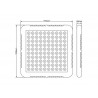Pantalla PLANT GROW crecimiento de plantas, 65W Full Spectrum (R+B+UV+IR+W)