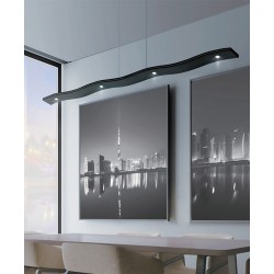 Lámpara colgante led WAVE, 35W