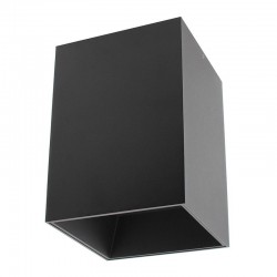 Foco LED Carril Trifásico Negro PROLUX Rail Housing Square 135