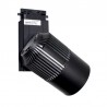 Foco carril Monofásico CRONOLUX Chip CREE led,, negro, 35W