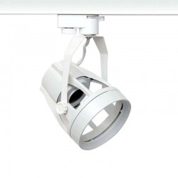 Foco LED RAIL DOKOS Housing E27 blanco carril Trifásico