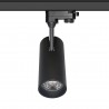 Foco carril Monofásico PROLUX, 25W, negro, CRI 90
