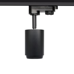 Foco carril Monofásico mini CRONOLUX RAIL LED negro 12W, CRI90
