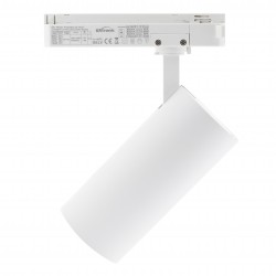 Foco LED ZOLTAR carril Monofásico, 34-40W, CRI92, UGR13, blanco