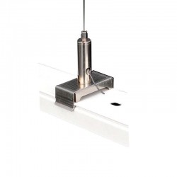 Colgante para carril monofásico, 2m, blanco