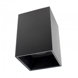 Foco de carril negro PROLUX Reail Housing Square 110