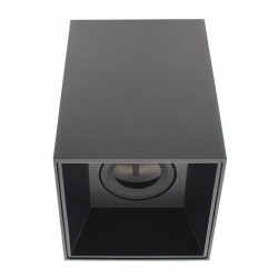 Foco de carril negro PROLUX Reail Housing Square 110