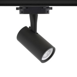 Foco LED RAIL KAT, 7W, negro, monofásico