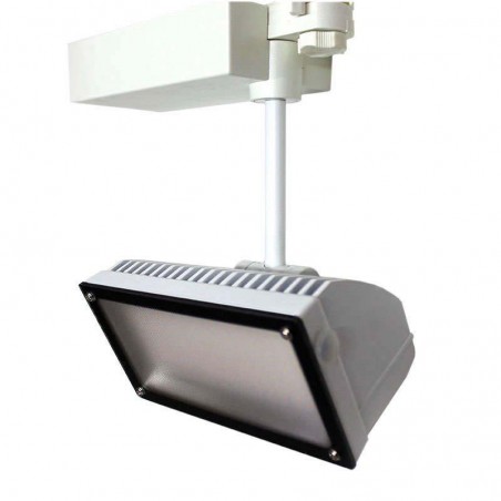 Foco carril Trifásico CRONOLUX RAIL LED 38W, pescaderías
