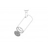 Foco Carril Trifásico 33W PROLUX RAIL Chip Led CREE, driver Tridonic