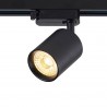 Foco carril Trifásico PIKE RAIL LED negro 10W, 5-CCT, Triac regulable