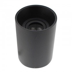 Foco LED Carril Trifásico Negro PROLUX Rail Housing Round Ø135