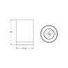 Aplique de techo LED FADO chipled CREE 20W