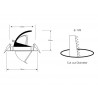 Downlight Led PRICKLUX TUBE 25W