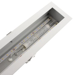 Downlight Led MOD, 24W, 120cm, blanco